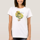 Peep Peep, Watergekleurde Chick T-shirt (Voorkant)