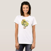 Peep Peep, Watergekleurde Chick T-shirt (Voorkant volledig)