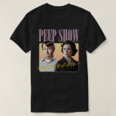 Peep Show Meme Retro Fan Artwork T-shirt (Design voorkant)