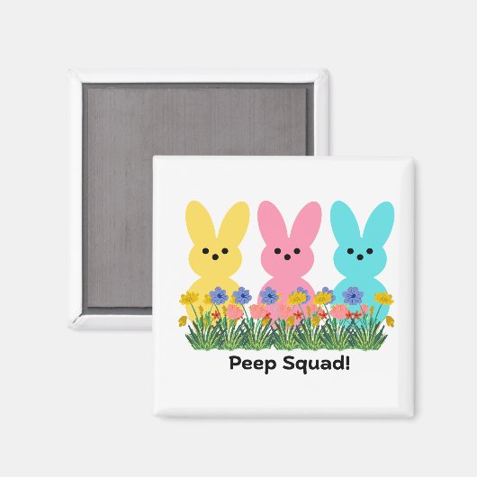 Peep Squad Magneet (Voorkant / Achterkant)