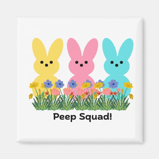 Peep Squad Magneet (Voorkant)
