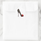 Peep Toe-pomp Ronde Sticker (Tas)