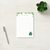 Peepal-blad en bladheader takenlijst post-it® notes (Kantoor)