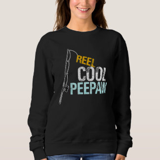 Peepaw From Granddaughter Grandson Reel Cool Peep Trui