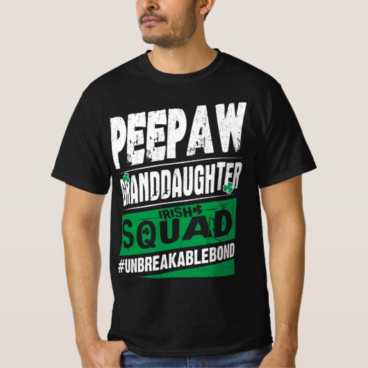 Peepaw kleindochter Irish Squad unbreakablebond T-shirt (Voorkant)