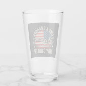 Peepaw Like A Grandpa Only Cooler USA Flag DK Glas (Achterkant)
