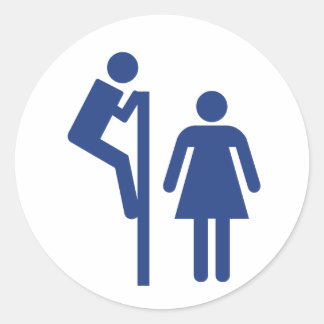 Peeper Ronde Sticker