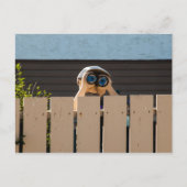 Peeping-Briefkaart Briefkaart (Voorkant)