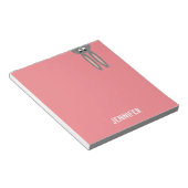 Peeping Bunny - Aangepaste laptop Notitieblok (Schuin)