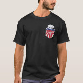 Peeping Donald Trump Shirt Funny Trump Pocket Grap (Voorkant)