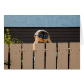 Peeping Neighbor Blank Inside Card (Voorkant Horizontaal)