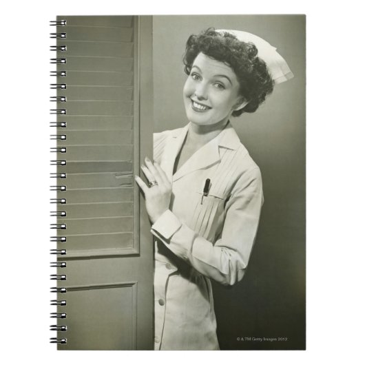 Peeping Nurse Notitieboek (Voorkant)