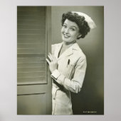 Peeping Nurse Poster (Voorkant)