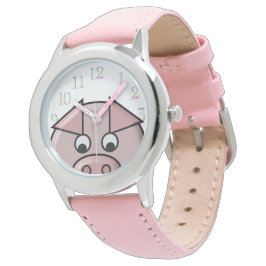 Peeping Pig Horloge