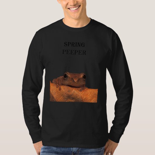 Peeping Spring Peeper T-shirt (Voorkant)