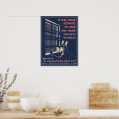 peepingsam-LG Poster (Keuken)