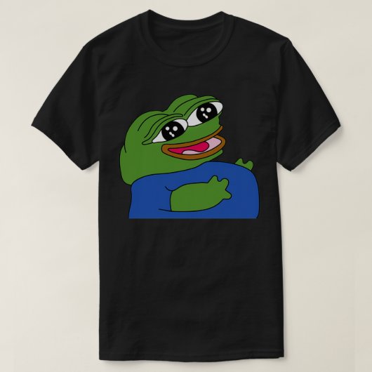 peepoFat Emote van hoge kwaliteit T-shirt (Design voorkant)