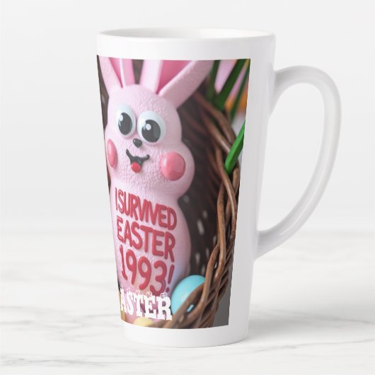 Peeps Gone Wrong" Sticker Sheet – 90s Easter Fail Latte Mok (Rechts)