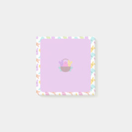 Peeps in een mandje post-it® notes