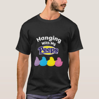 Peeps Pasen Hangen Met Mijn Maten T-shirt