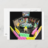 PEEPS POKER HEADS UP CHAMPIONSHIP BRIEFKAART (Voorkant / Achterkant)