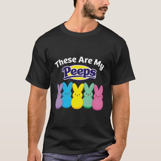 Peeps sneller dit zijn mijn peeps t-shirt (Voorkant)