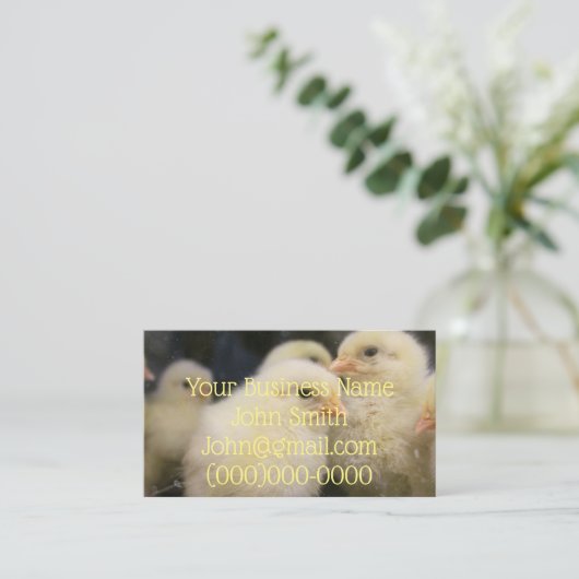 Peeps Visitekaartje (Staand voorkant)