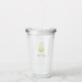 Peer Acryl Drinkbeker (Achterkant)