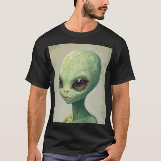 Peer Alien – Minimal Kunstzinnig Fruit T-shirt