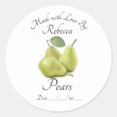 Peer bewaart Stickers en labels (Voorkant)