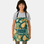 Peer Bloemen Kleurrijk Gepersonaliseerd Patroon Schort (Insitu)