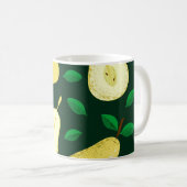  peer botanisch: lichtgroen koffiemok (Voorkant rechts)