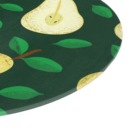  peer botanisch: lichtgroen snijplank (Hoek)