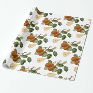 peer botanische illustratie cadeaupapier