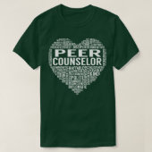 Peer Counselor Hart T-shirt (Design voorkant)