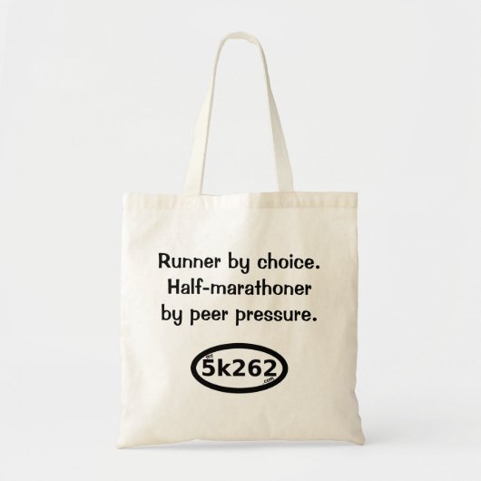 Peer Druk (de helft) Tote Bag (Voorkant)