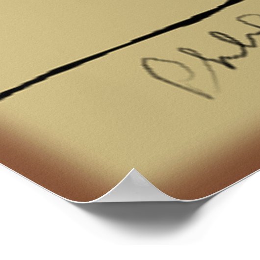 Peer-druk Poster (Hoek)