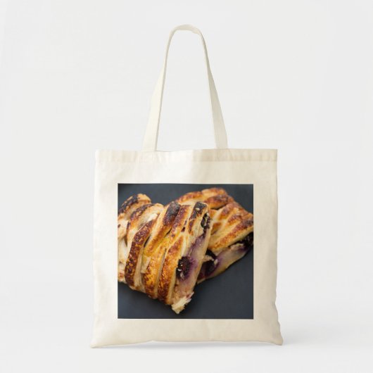 Peer en Blackberry Strudel Tote Bag (Voorkant)