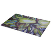 Peer en groen snijplank (Hoek)