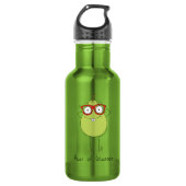 Peer glaasjes Cute & Funny Water Bottle Waterfles (Voorkant)