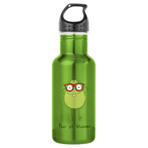 Peer glaasjes Cute & Funny Water Bottle Waterfles