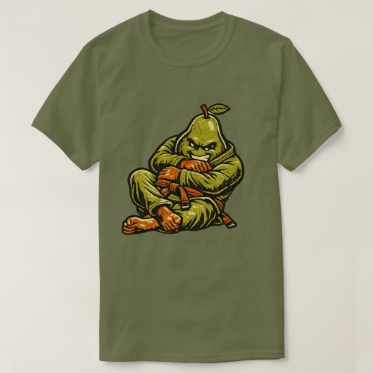 Peer Grondvechter — Vintage Retro BJJ Grappling T-shirt (Design voorkant)
