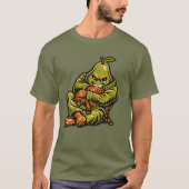 Peer Grondvechter — Vintage Retro BJJ Grappling T-shirt (Voorkant)