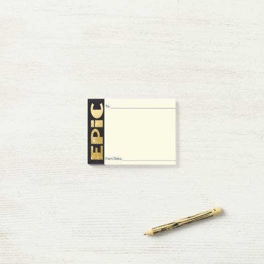 Peer-herkenning werknemer, aangepast na IT Post-it® Notes (Op bureau)