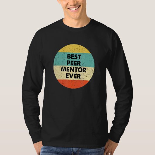 Peer Mentor Beste Peer Mentor Ooit T-shirt (Voorkant)