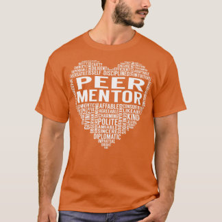 Peer Mentor Heart T-shirt