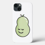 Peer met een glimlach Case-Mate iPhone case (Achterkant)