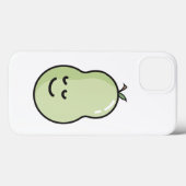 Peer met een glimlach Case-Mate iPhone case (Achterkant (horizontaal))