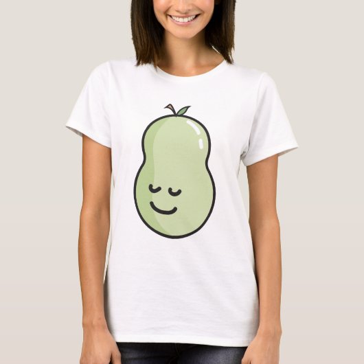 Peer met een glimlach t-shirt (Voorkant)
