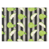 Peer Modern Zwart & Witte Strepen Tafelkleed (Voorkant (Horizontaal))